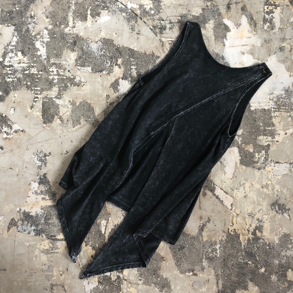 Foreign Exchange Tops - Distressed Tank Top
